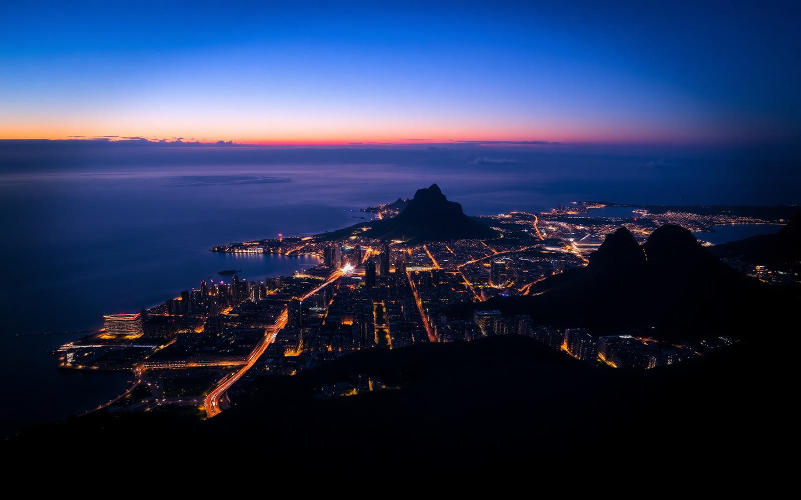 Cape Town at twilight